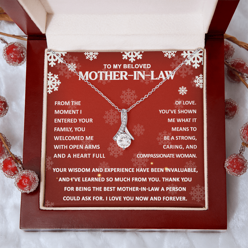 Gift for Mother-in-law - You Wisdom and Experience - Alluring Beauty Pendant Necklace - Mallard Moon Gift Shop