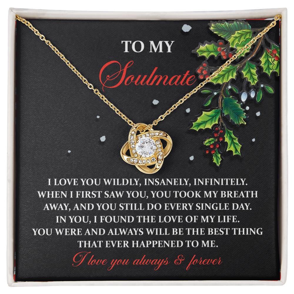 Gift for Soulmate - You Still Do - Love Knot Pendant Necklace - Mallard Moon Gift Shop