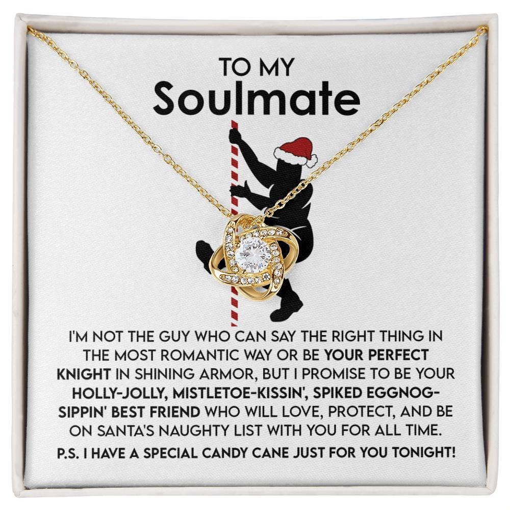 Gift for Soulmate - For All Time - Love Knot Pendant Necklace - Mallard Moon Gift Shop