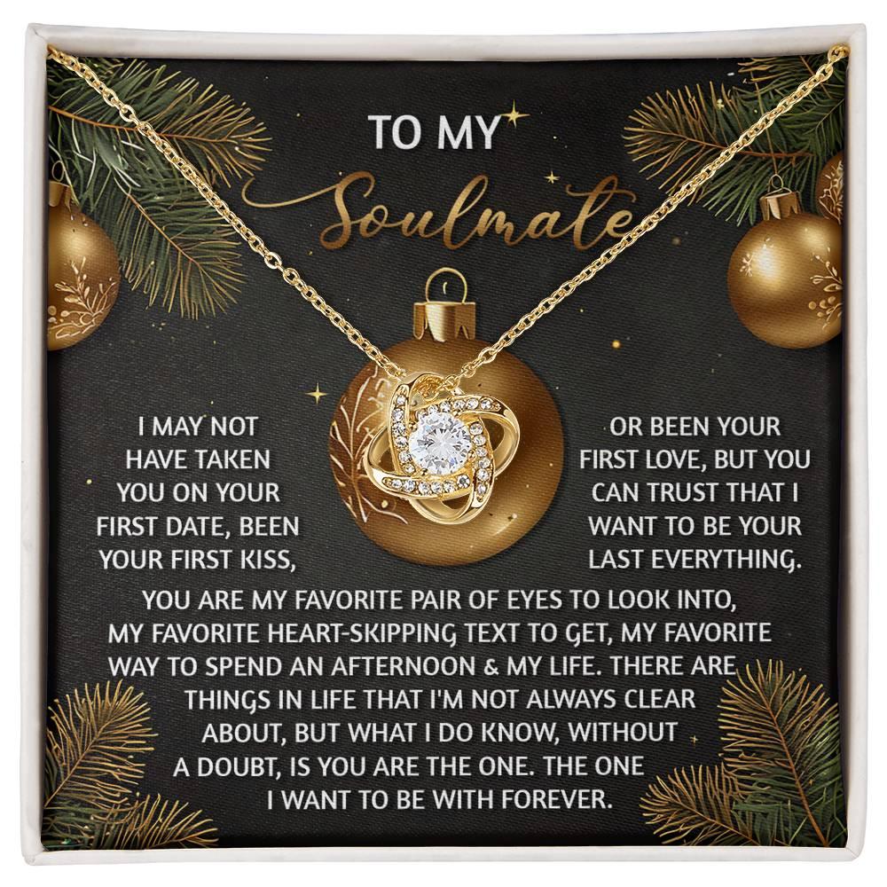 Gift for Soulmate - Without A Doubt - Love Knot Pendant Necklace - Mallard Moon Gift Shop