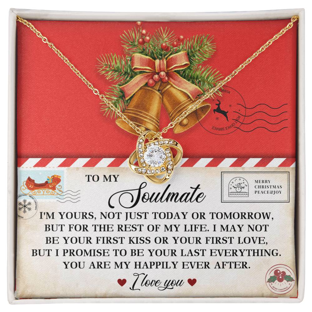 Gift for Soulmate - Happily Ever After - Love Knot Pendant Necklace - Mallard Moon Gift Shop