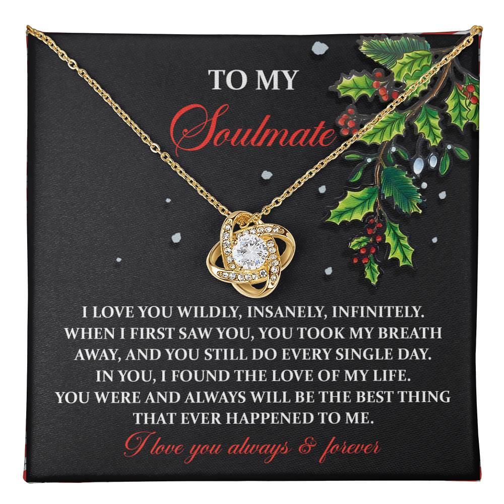 Gift for Soulmate - You Still Do - Love Knot Pendant Necklace - Mallard Moon Gift Shop