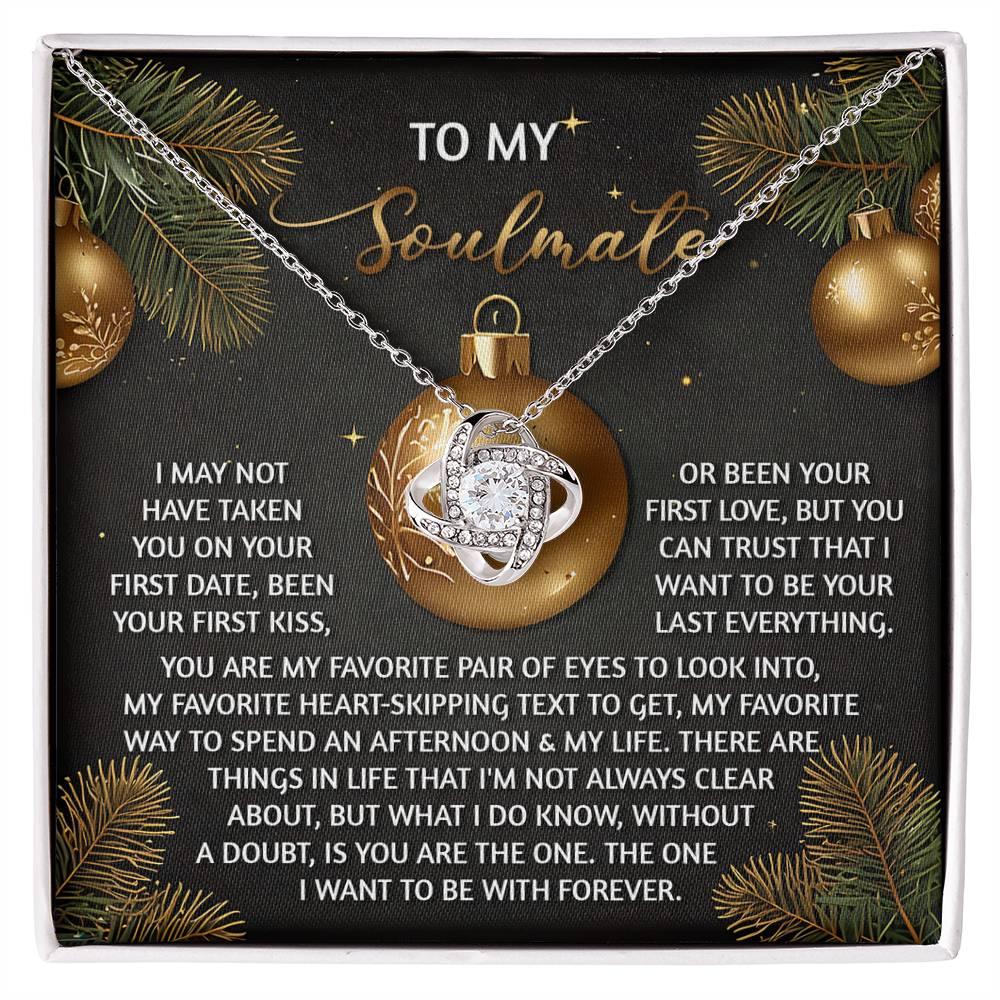 Gift for Soulmate - Without A Doubt - Love Knot Pendant Necklace - Mallard Moon Gift Shop
