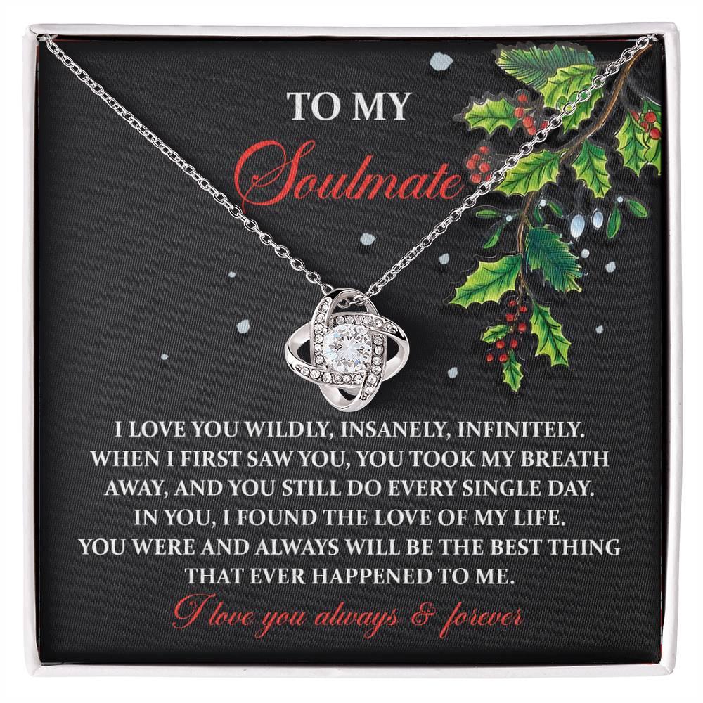 Gift for Soulmate - You Still Do - Love Knot Pendant Necklace - Mallard Moon Gift Shop
