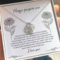 Apology Gift for Girlfriend, Wife, Soulmate - Sorry, Real Explanation - Love Knot Pendant Necklace - Mallard Moon Gift Shop
