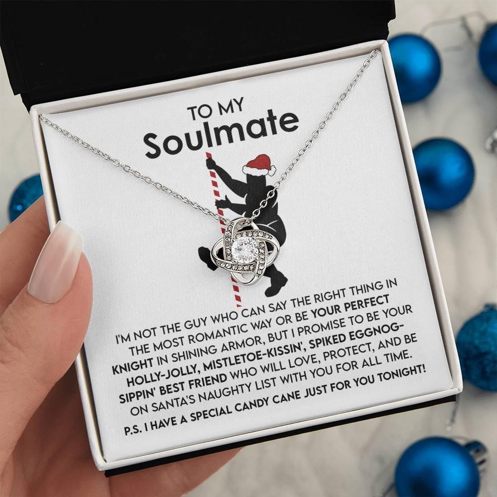 Gift for Soulmate - For All Time - Love Knot Pendant Necklace - Mallard Moon Gift Shop