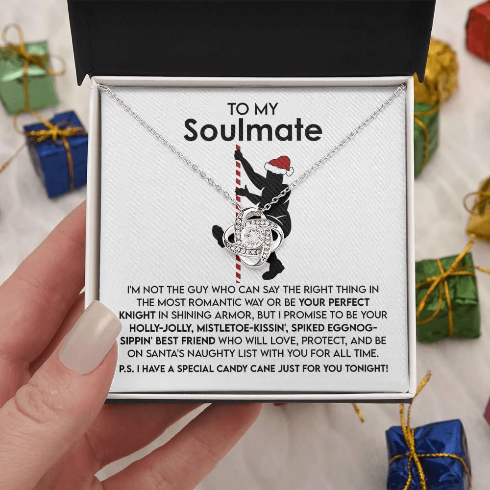 Gift for Soulmate - For All Time - Love Knot Pendant Necklace - Mallard Moon Gift Shop