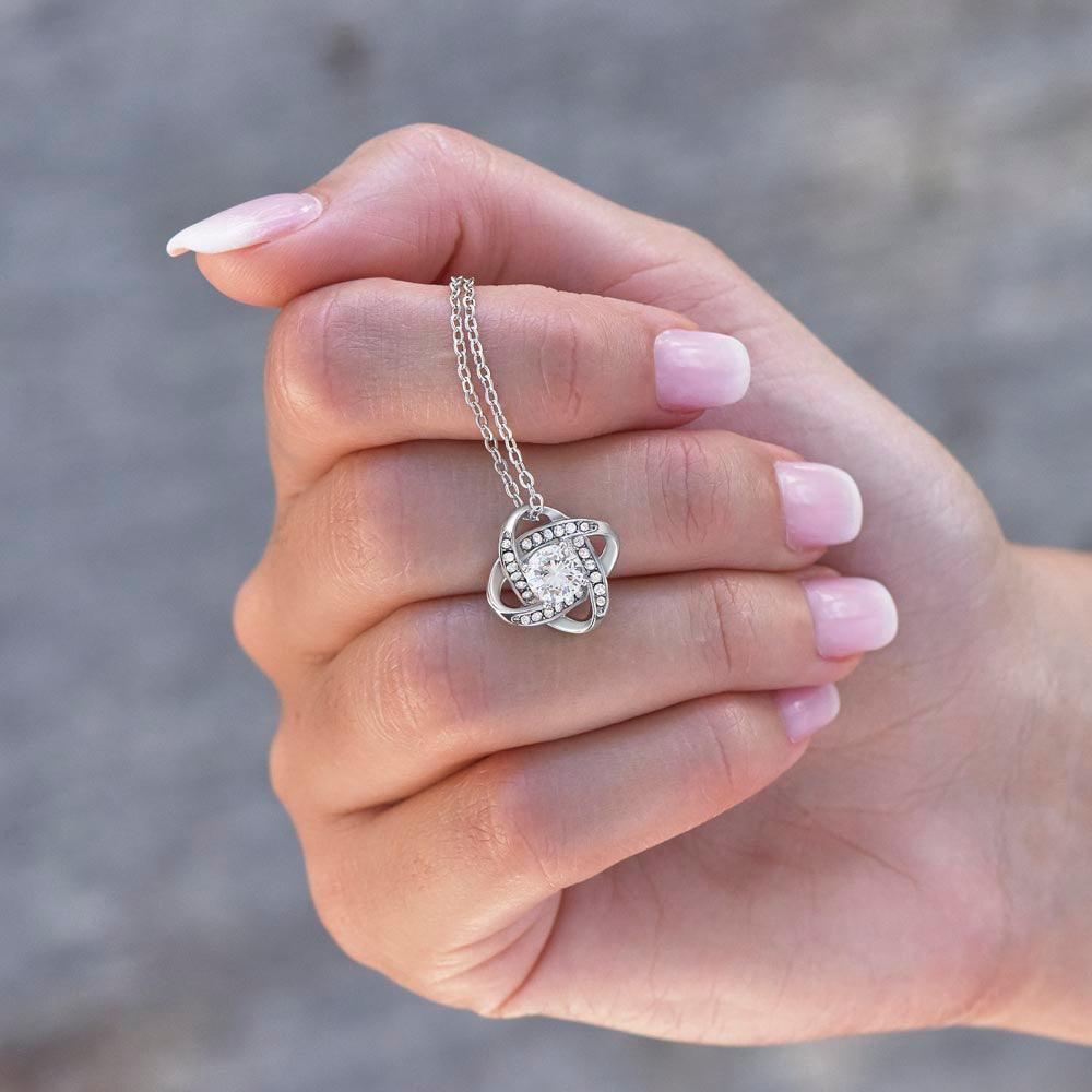 Gift for Soulmate - Love You Longer - Love Knot Pendant Necklace - Mallard Moon Gift Shop