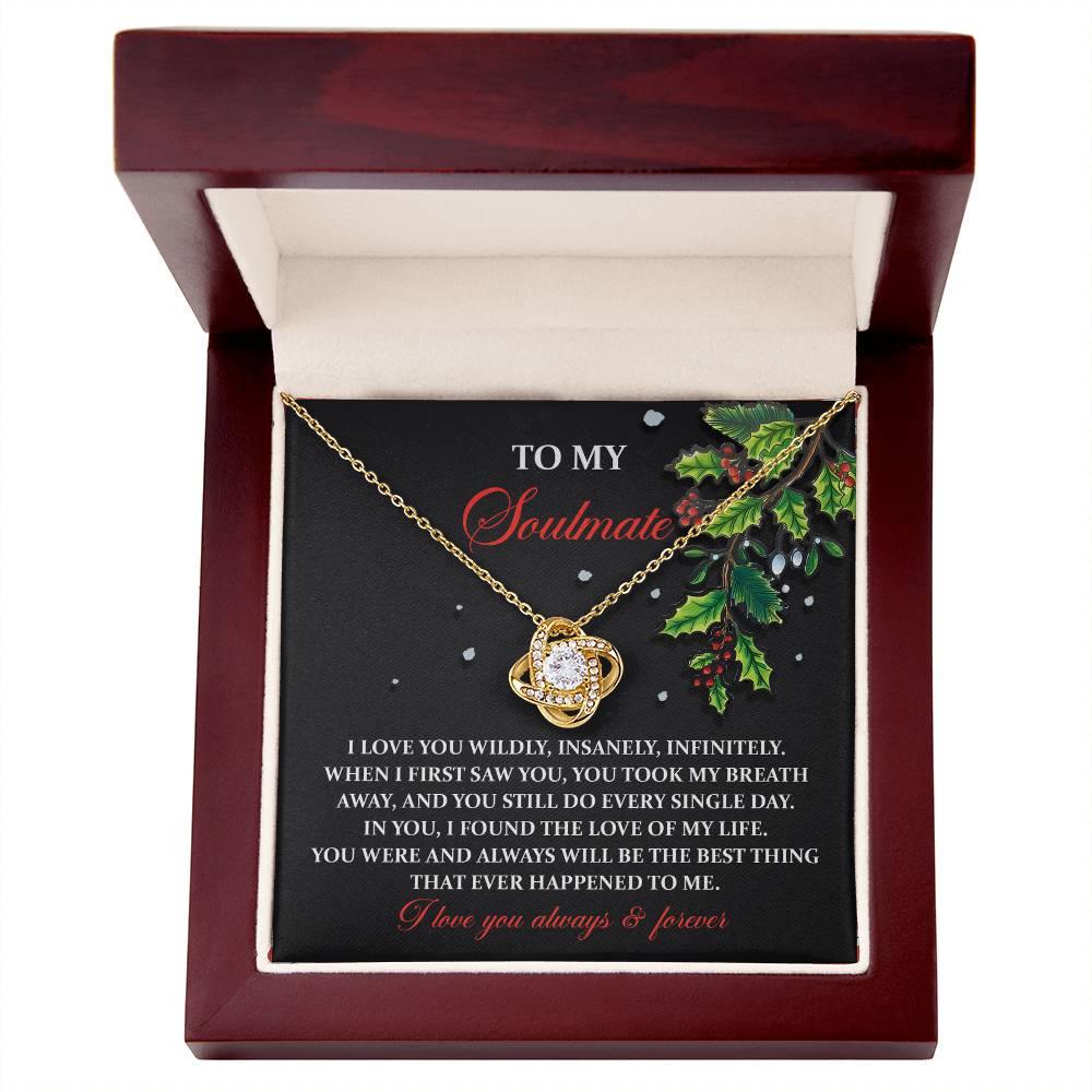 Gift for Soulmate - You Still Do - Love Knot Pendant Necklace - Mallard Moon Gift Shop