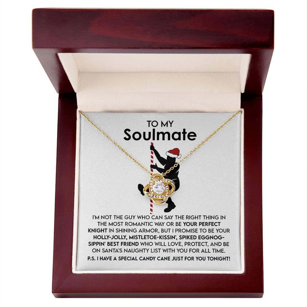 Gift for Soulmate - For All Time - Love Knot Pendant Necklace - Mallard Moon Gift Shop