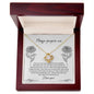 Apology Gift for Girlfriend, Wife, Soulmate - Sorry, Real Explanation - Love Knot Pendant Necklace - Mallard Moon Gift Shop