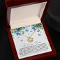 Apology Gift for Girlfriend, Wife, Soulmate - Sorry, More Than Anything - Love Knot Pendant Necklace - Mallard Moon Gift Shop
