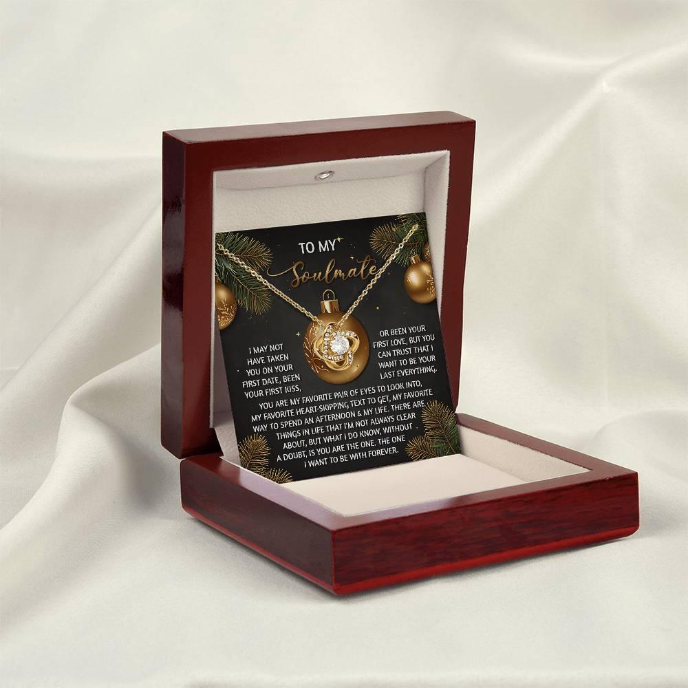 Gift for Soulmate - Without A Doubt - Love Knot Pendant Necklace - Mallard Moon Gift Shop