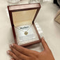 Gift for Mother of the Groom You Have Given Me a Gracious Man Love Knot Pendant Necklace - Mallard Moon Gift Shop