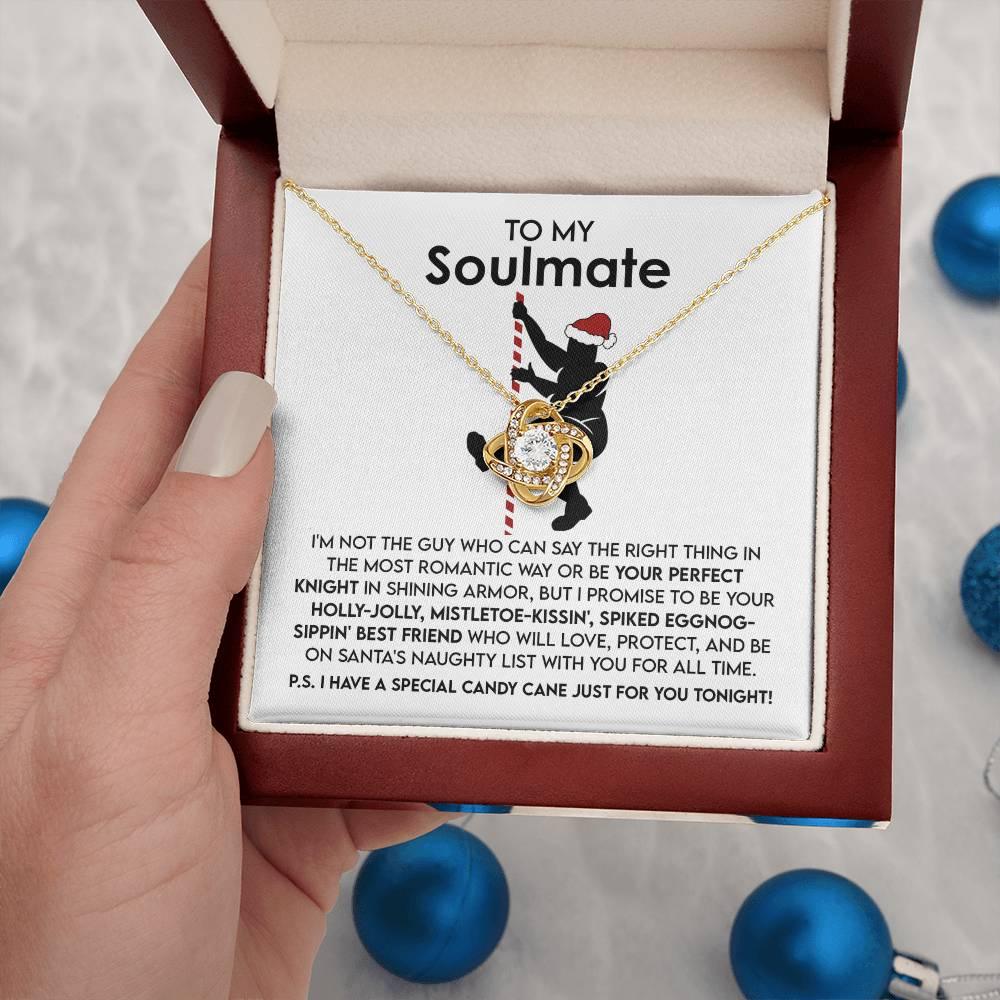Gift for Soulmate - For All Time - Love Knot Pendant Necklace - Mallard Moon Gift Shop