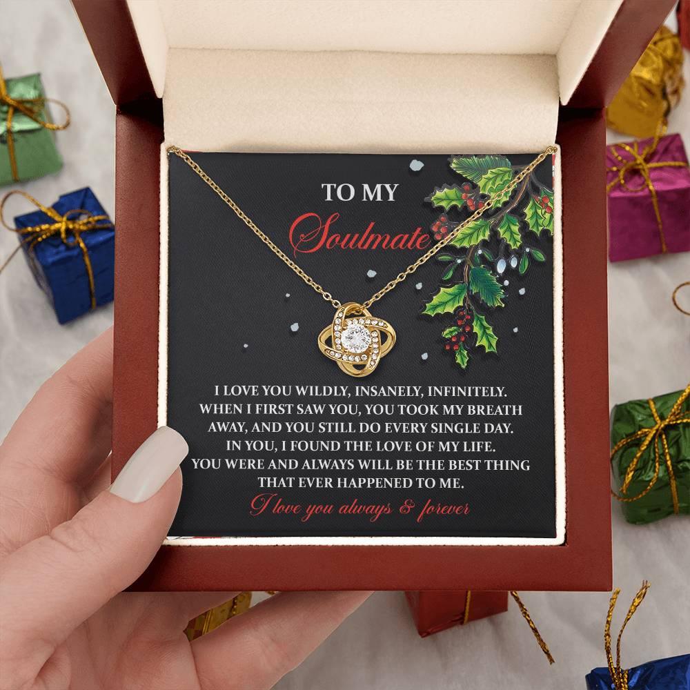 Gift for Soulmate - You Still Do - Love Knot Pendant Necklace - Mallard Moon Gift Shop
