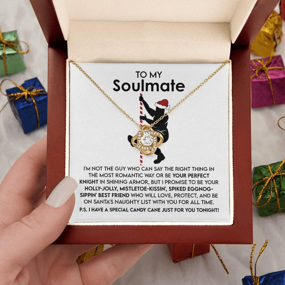 Gift for Soulmate - For All Time - Love Knot Pendant Necklace - Mallard Moon Gift Shop