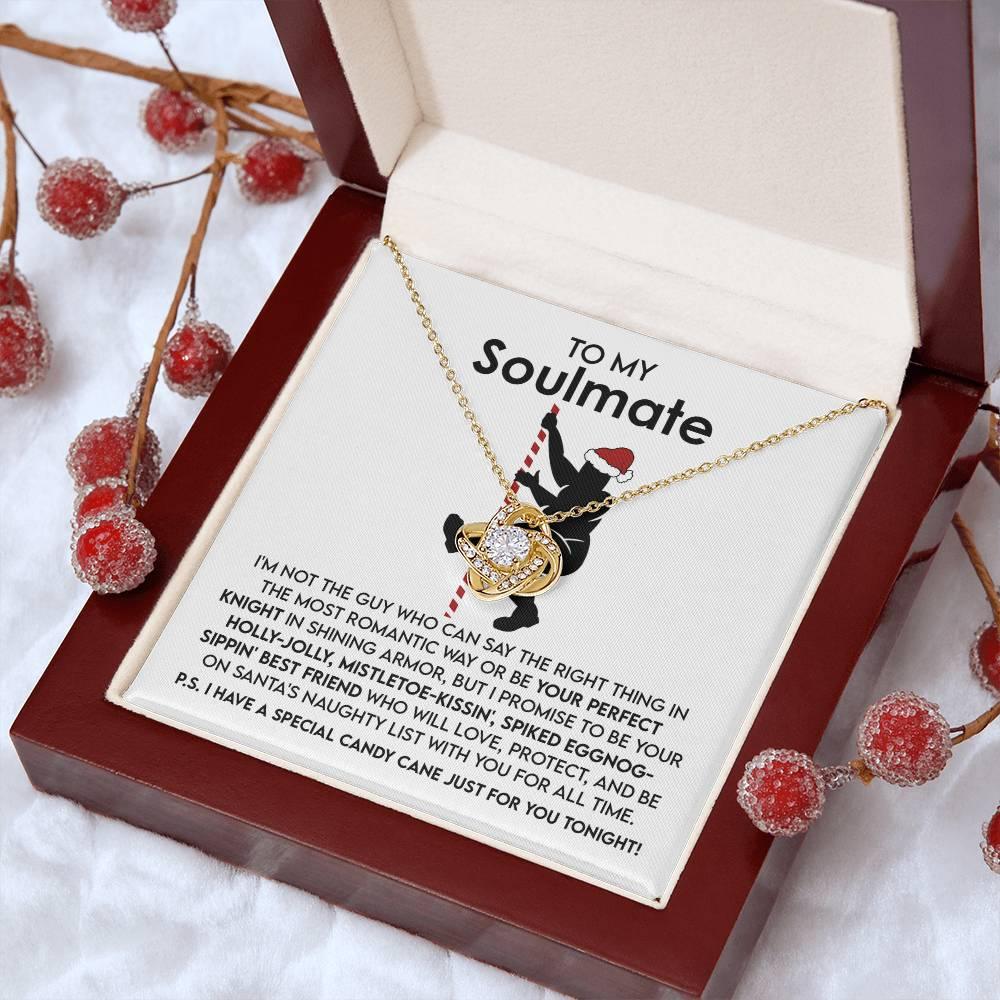 Gift for Soulmate - For All Time - Love Knot Pendant Necklace - Mallard Moon Gift Shop