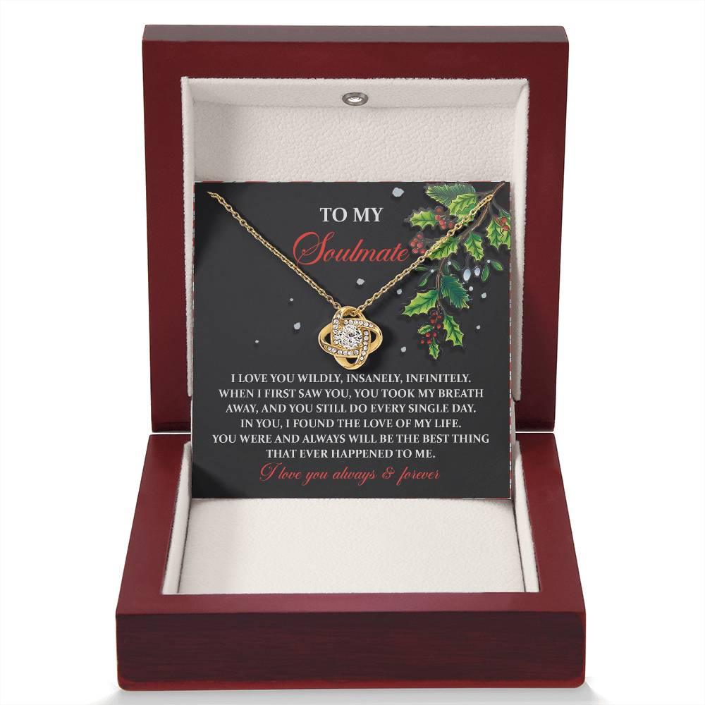 Gift for Soulmate - You Still Do - Love Knot Pendant Necklace - Mallard Moon Gift Shop