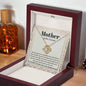 Gift for Mother of the Groom You Have Given Me a Gracious Man Love Knot Pendant Necklace - Mallard Moon Gift Shop