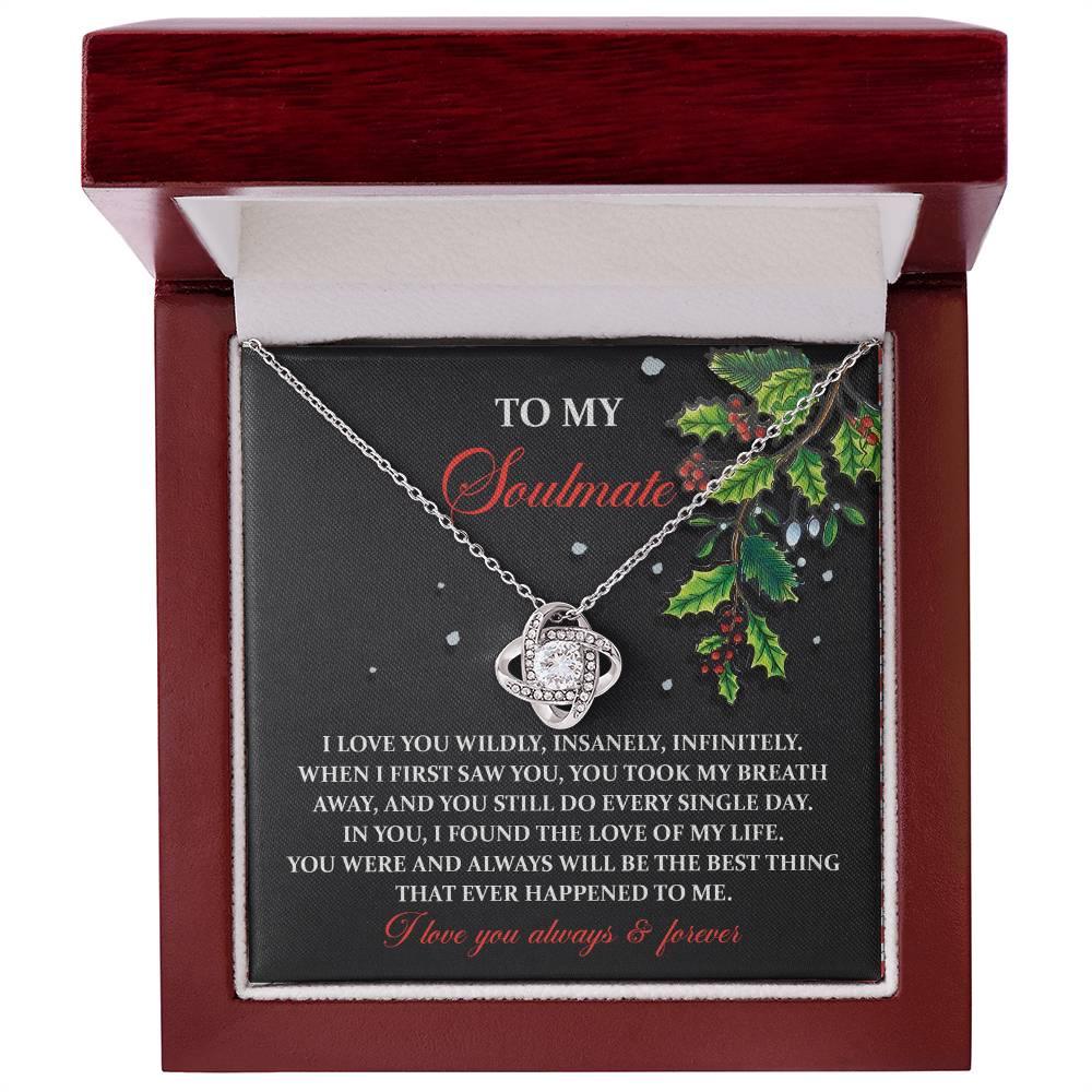 Gift for Soulmate - You Still Do - Love Knot Pendant Necklace - Mallard Moon Gift Shop