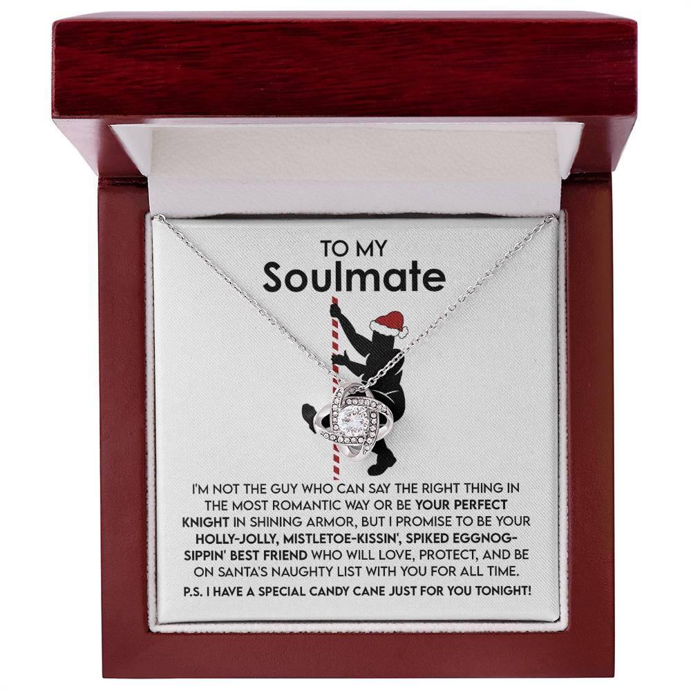 Gift for Soulmate - For All Time - Love Knot Pendant Necklace - Mallard Moon Gift Shop
