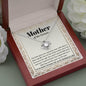 Gift for Mother of the Groom You Have Given Me a Gracious Man Love Knot Pendant Necklace - Mallard Moon Gift Shop