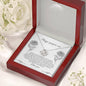 Apology Gift for Girlfriend, Wife, Soulmate - Sorry, Real Explanation - Love Knot Pendant Necklace - Mallard Moon Gift Shop