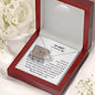 Apology Gift for Girlfriend, Wife, Soulmate - Sorry, The Best Thing - Love Knot Pendant Necklace - Mallard Moon Gift Shop