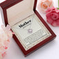 Gift for Mother of the Groom You Have Given Me a Gracious Man Love Knot Pendant Necklace - Mallard Moon Gift Shop