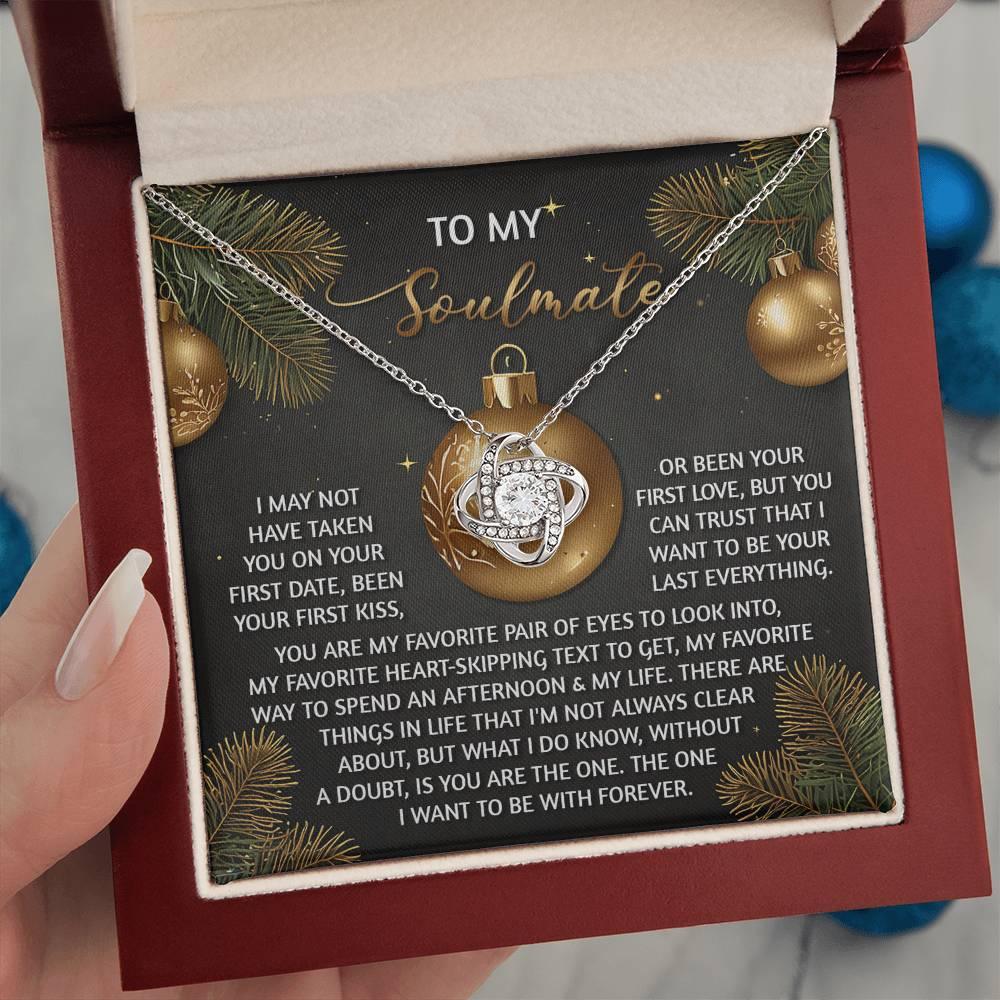 Gift for Soulmate - Without A Doubt - Love Knot Pendant Necklace - Mallard Moon Gift Shop