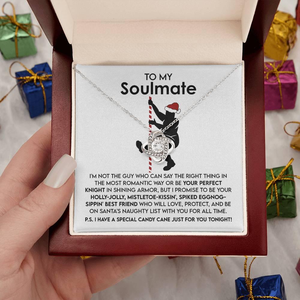 Gift for Soulmate - For All Time - Love Knot Pendant Necklace - Mallard Moon Gift Shop