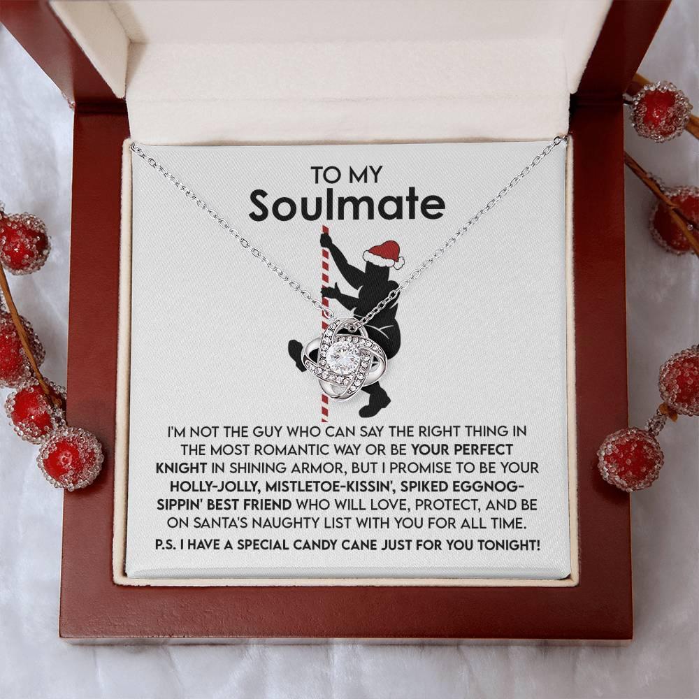 Gift for Soulmate - For All Time - Love Knot Pendant Necklace - Mallard Moon Gift Shop