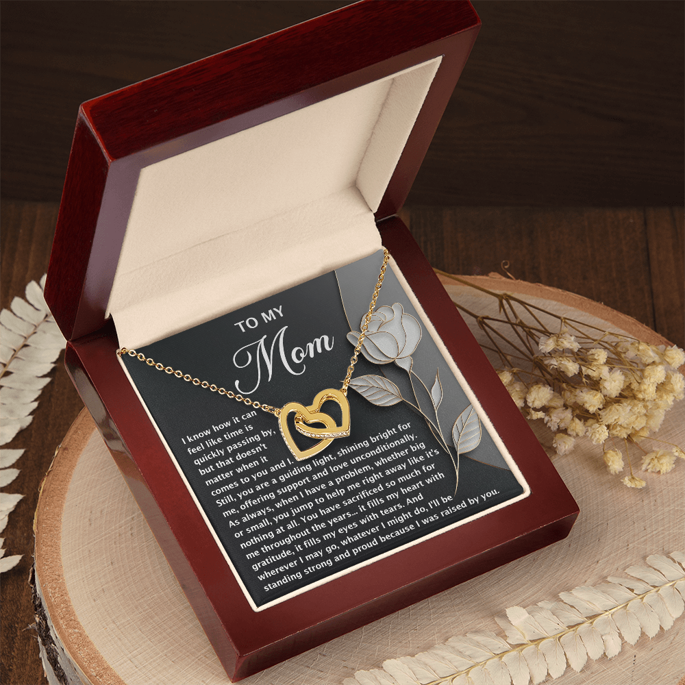 To My Mom – You Are a Guiding Light – Heartfelt Jewelry Gift with Deep Message of Gratitude - Mallard Moon Gift Shop