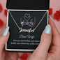 Dear Wife Always Remember My Heart Holds You Personalized Name Necklace - Mallard Moon Gift Shop