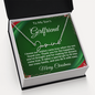 Gift for Son's Girlfriend - Our Crazy Family - Custom Script Name Necklace - Mallard Moon Gift Shop