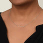 Gift for Son's Girlfriend - Our Crazy Family - Custom Script Name Necklace - Mallard Moon Gift Shop