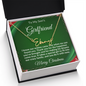 Gift for Son's Girlfriend - Our Crazy Family - Custom Script Name Necklace - Mallard Moon Gift Shop