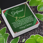 Gift for Son's Girlfriend - Our Crazy Family - Custom Script Name Necklace - Mallard Moon Gift Shop