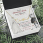 To My Stunning Bride on Our Wedding Day, I Take You to be My Wife Signature Style Name Necklace - Mallard Moon Gift Shop