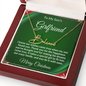 Gift for Son's Girlfriend - Our Crazy Family - Custom Script Name Necklace - Mallard Moon Gift Shop