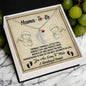 Gift for Mama-to-be Adorable Engraved Name Baby Feet Necklace with Birthstone - Mallard Moon Gift Shop