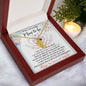 Mom-to-be Gift from Husband Engraved Name Baby Feet Charm Necklace with Birthstone - Mallard Moon Gift Shop