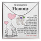 Pregnancy Gift for New Mom From the Bump Engraved Name Baby Feet Pendant Necklace with Birthstone - Mallard Moon Gift Shop