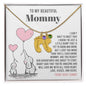 Pregnancy Gift for New Mom From the Bump Engraved Name Baby Feet Pendant Necklace with Birthstone - Mallard Moon Gift Shop