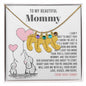 Pregnancy Gift for New Mom From the Bump Engraved Name Baby Feet Pendant Necklace with Birthstone - Mallard Moon Gift Shop