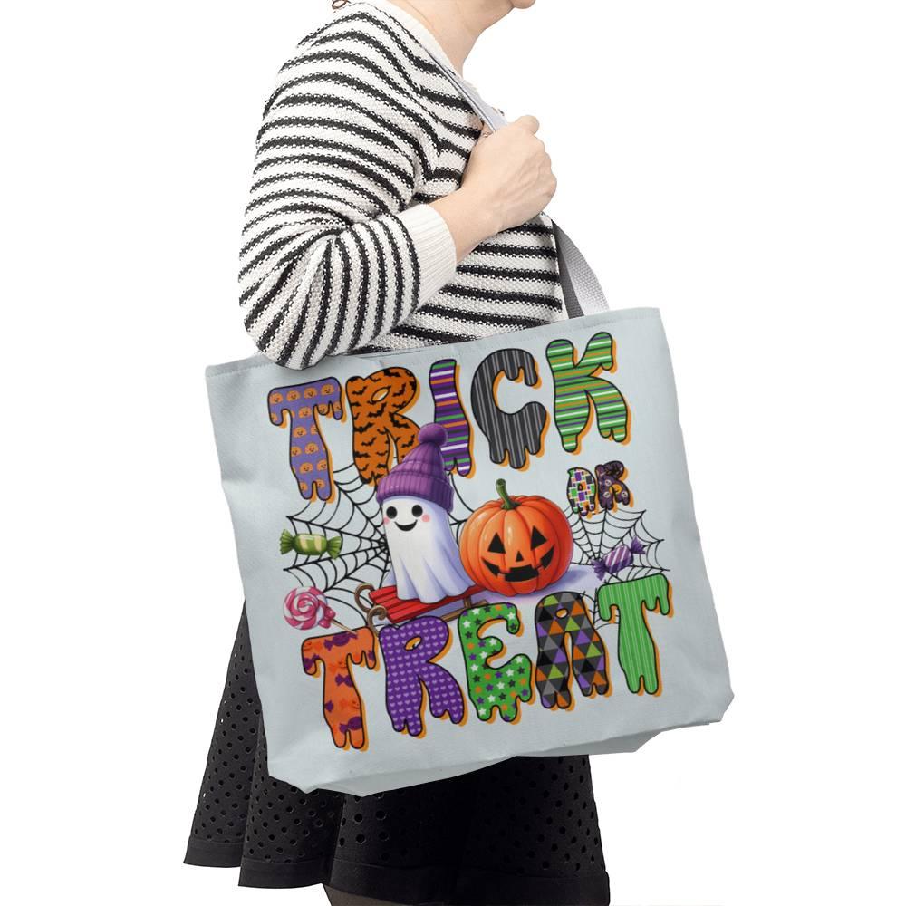 Trick or Treat Halloween Tote Bag for Kids - Mallard Moon Gift Shop