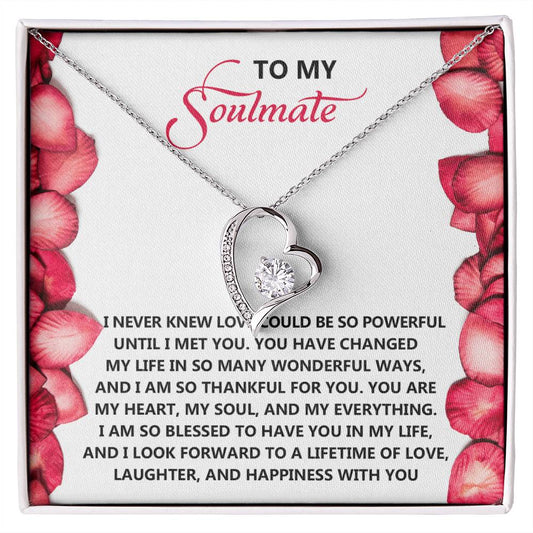 Celebrate Gratitude and Love – Romantic Necklace with Sentimental Message - Mallard Moon Gift Shop