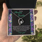 To My Amazing Grandma I am Grateful Forever Love Heart Pendant Necklace - Mallard Moon Gift Shop