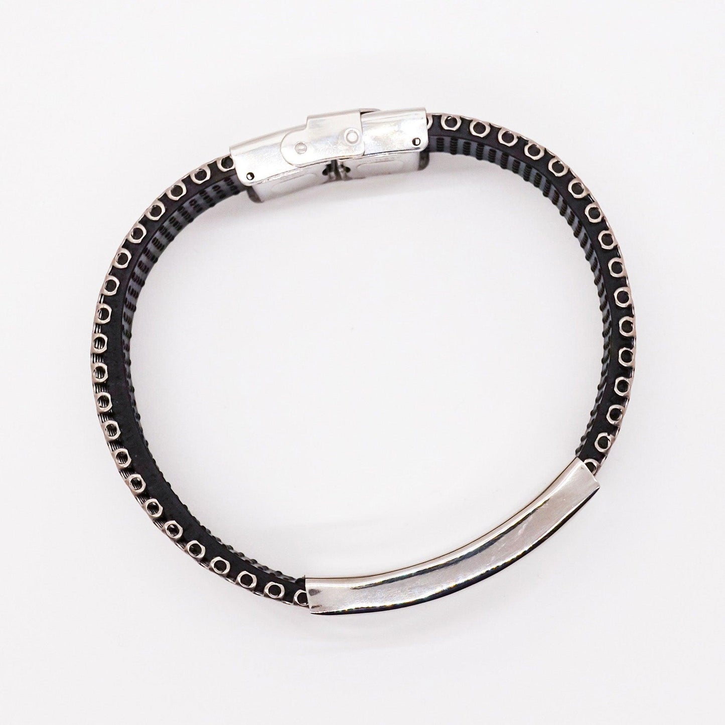 Aunt Silver Engraved Stainless Steel Bracelet - Always Follow your Dreams - Birthday, Christmas Holiday Jewelry Gift - Mallard Moon Gift Shop